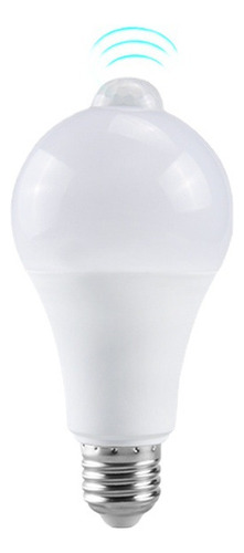 . . Bombillo Led B22 15w Sensor Movimiento 5700k Blanco Frío