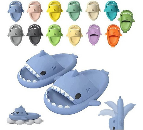 Chancletas Shark Home F Couple