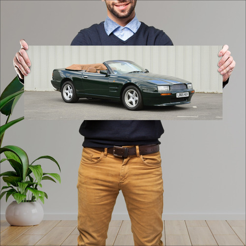 Cuadro 30x80cm Auto 1992 Aston Martin Virage Vol 187