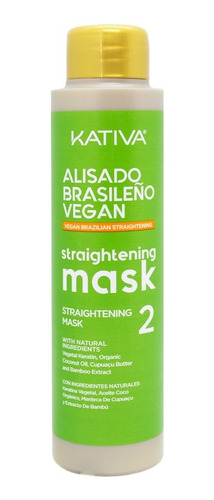 Kativa Alisado Brasileño Sin Formol Keratina Vegetal 3c