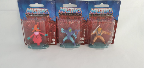 He-man Masters Of The Universe 3 Figuras Skletor He Man Y Or