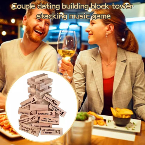 Mox Juego M Super Block Tower, 48 Unidades, Valentine