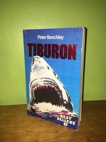 Libro, Tiburón - Peter Benchley.
