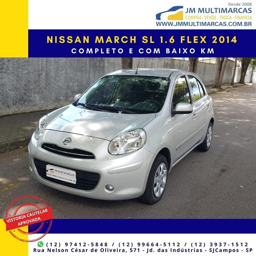 March Sl 1.6 16v Flex 2014 Completíssimo E Com Baixa Km