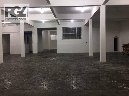 Imagem 3 de 21 de Galpão Para Alugar, 1000 M² Por R$ 15.000,00/mês - Valongo - Santos/sp - Ga0047