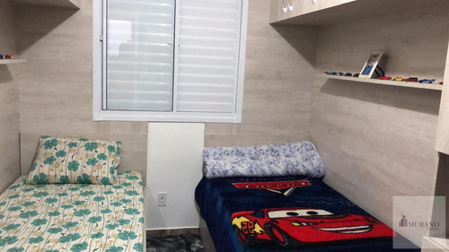 Imagem 6 de 15 de Apartamento Para Venda Em Mogi Das Cruzes, Jundiapeba, 2 Dormitórios, 1 Banheiro, 1 Vaga - Vi-mog50l_1-2263157