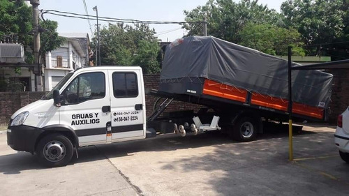 Iveco Daily 70c17 Cab Doble Con Camilla Modelo 2017