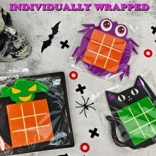 Juegos De Regalos De Fiesta De Halloween Tic Tac Toe Para Ni