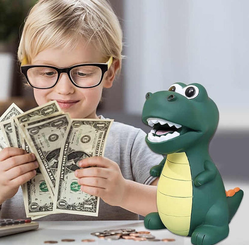 Hucha/ Alcancia De Dinosaurio Para Niños