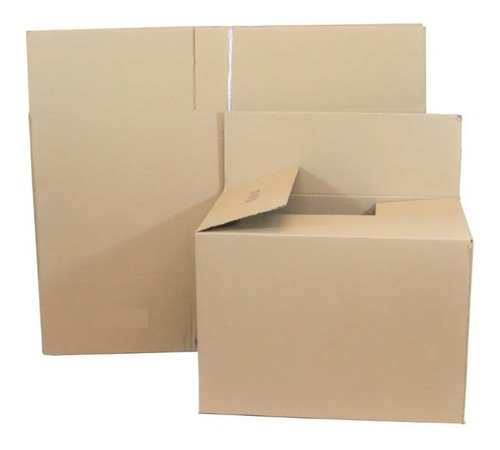 10 Cajas De Carton Embalaje 60x40x40/ Carton Resistente