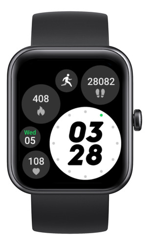Pack 2 Smartwatch Live Mini 206 40mm Black Lhotse