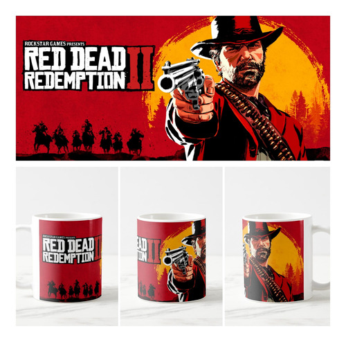 Taza Videojuego Red Dead Redemption 2 #2