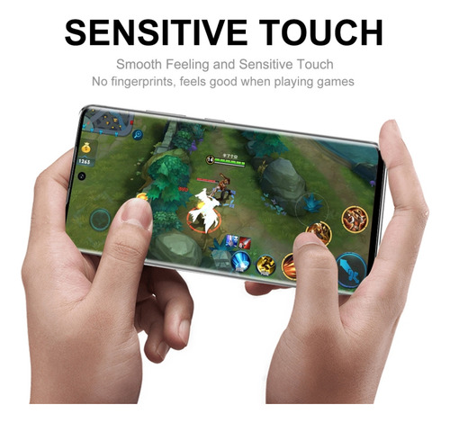 Filme De Vidro Curvo 3d Para Galaxy S23 Ultra 5g