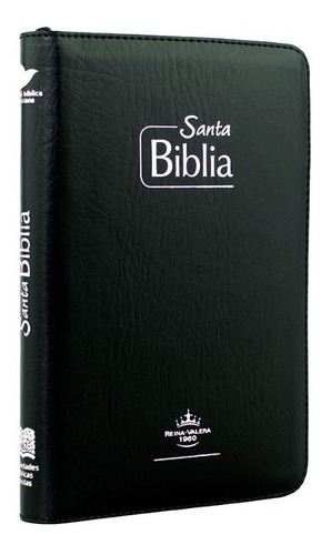 Biblia Misionera Reina Valera 1960 - Negra Con Forro