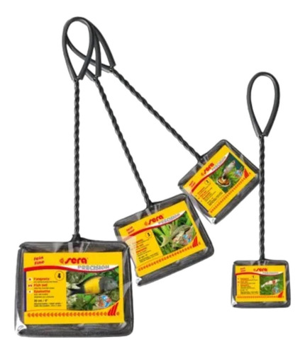 Rede Para Peixes Grossa - Fish Net Sera 8cm Cor Não Se Aplica