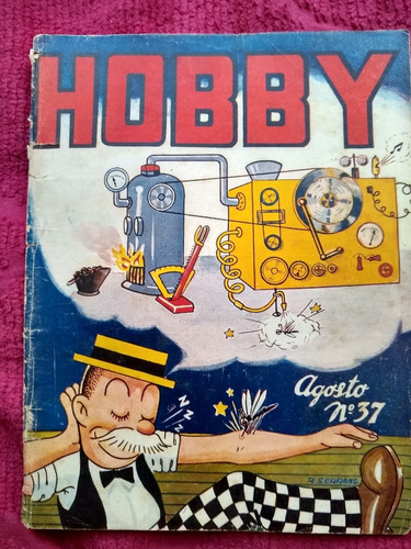 Revista Hobby 37 Agosto 1939 A Realizar Silla Infantil Y +++