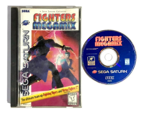Fighters Megamix - Juego Original Para Sega Saturn Ntsc