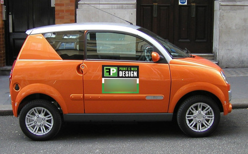 Imán Auto Camioneta Publicidad Personalizados 50x30cm