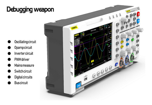 Osciloscopio Portátil De Pantalla Lcd Tft De 7 Pulgadas