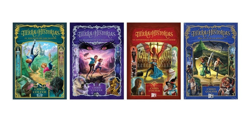 Pack Tierra De Las Historias - 4 Libros - Chris Colfer - V&r