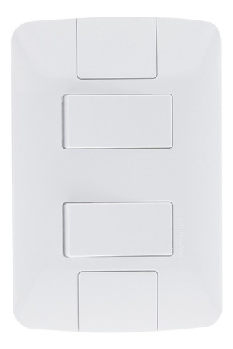 Imagem 1 de 2 de 2 Conj Interruptor Simples Paralelo 6a Aria Tramont 57241045
