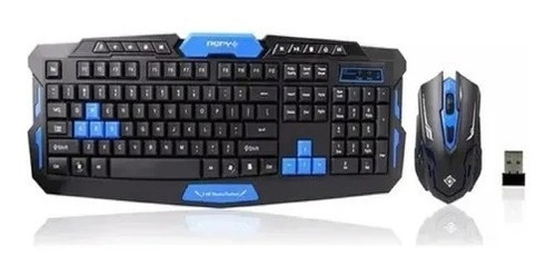 Kit Teclado Mouse Gamer Inalambrico Hk8100 / Crisol Tecno