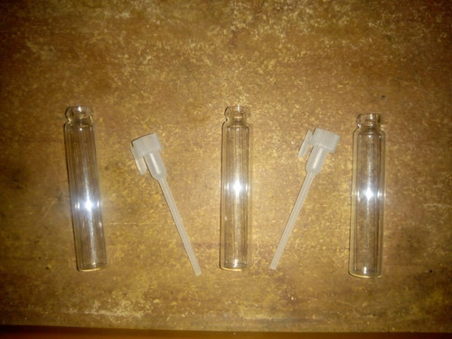 100 Botes De Vidrio De 2 Ml Muestra Perfume U Otros