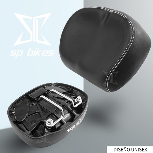 Imagen 2 de 7 de Sillín Asiento Ciclismo Sin Nariz Ancho Grande Big Ass Comod