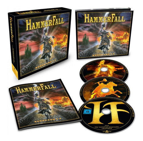 Hammerfall - Renegade 2.0 Limited Edition ( 2cds + 1 Dvd)