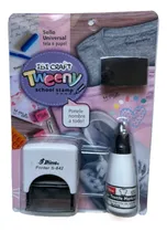 Comprar Sello Escolar Ibi Craft Sello + 2 Almohadillas + Tinta Negra Tinta Negro Exterior Blanco