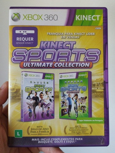 Kinect Sports Ultimate Collection Original M Física Xbox 360