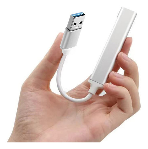 Hub Adaptador Multi-puerto Delgado De 4 Puertos Usb 3.0