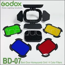Comprar A64 Set Filtros Color Bd-07 Barn Door Grid Flash Godox Ad200