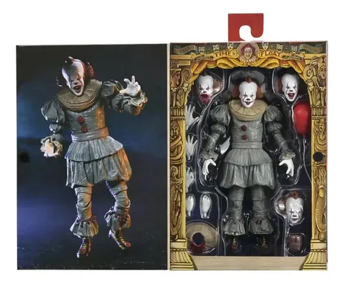 Figura De Ação Pennywise - Neca Ultimate, Detalhes Realistas