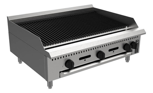 Chapa Grill Charbroiler Gás Venâncio Inox 90cm Prime Pcg090g