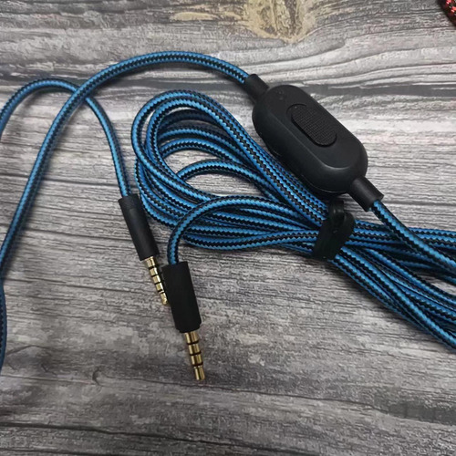 Cable De Auriculares Para Juegos Cable De Auriculares Azul
