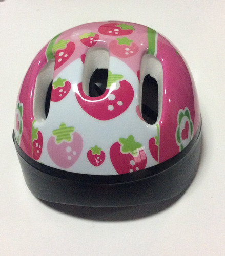 Capacete Pop Kripta Infantil Morangujnho Xs Fotos Reais