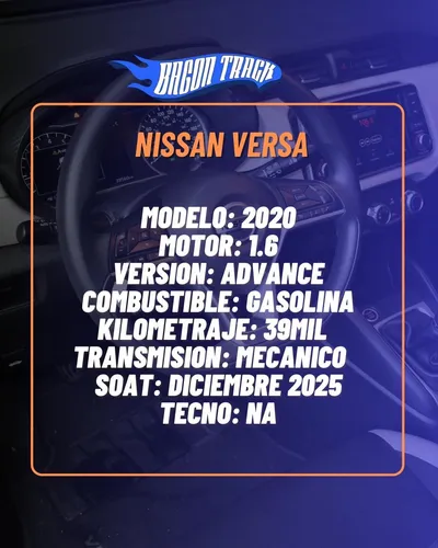 Nissan Versa 1.6 Advance