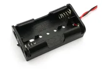 Comprar Porta Pilas Baterias Pila Bateria X2 Aa Dos Baterias