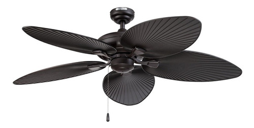 Ventilador De Techo Huracan 5 Aspas Chocolate 52 Pul Coolfan