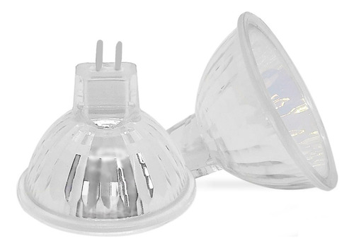 Lampada Halogena Mr16 20w 12v Gu5.3 Com Lente Cor Da Luz Branco-quente