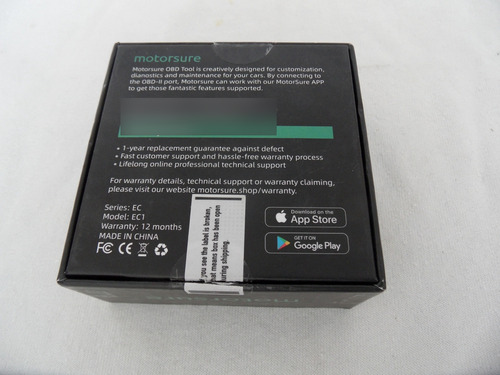 Motorsure Obd Tool Escaner Automovil Bluetooth