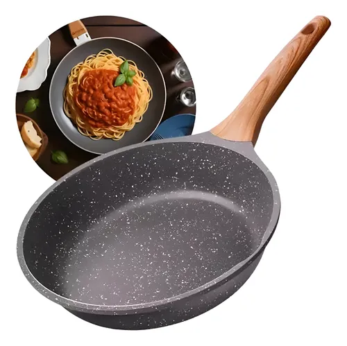 Panela Frigideira Cerâmica De Indução E Gás Compacta Profissional...