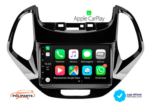 Multimidia Ford Ka 2018 2019 2020 2021 2022 Android Carplay