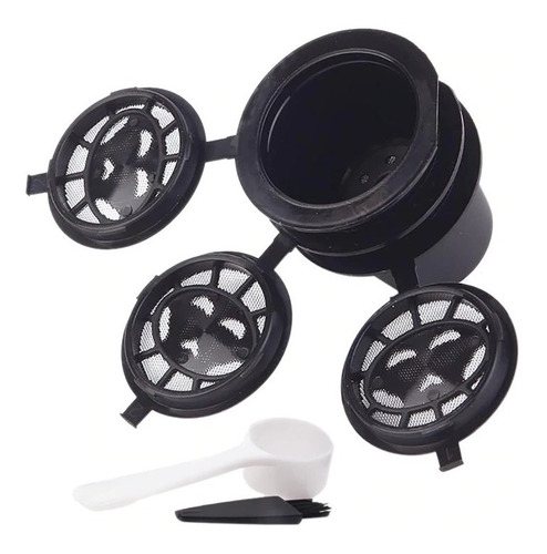 3x Capsula Café Reutilizables Recargables Nespresso