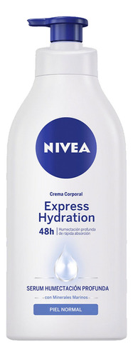 Nivea Crema Corporal Hidratación Express Pieles Normales1l
