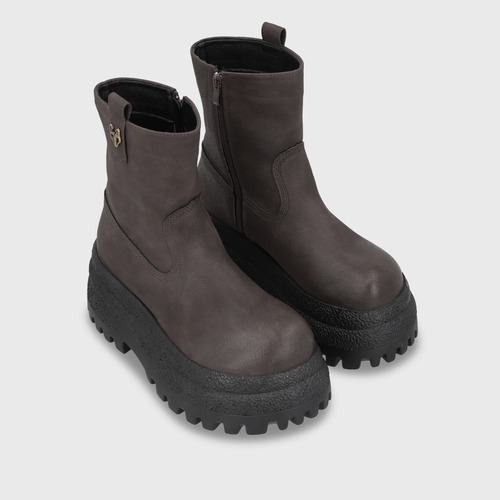 Botin Plataforma Café 55292 Gotta