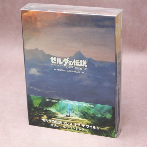 The Legend Of Zelda Breath Of The Wild Soundtrack Cd Nuevo