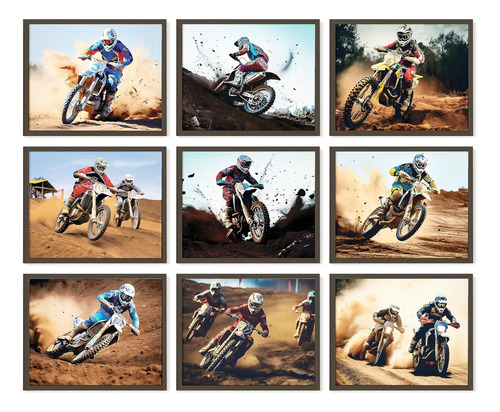 97 Decor Póster De Motocross Para Pared, Decoración De Motoc