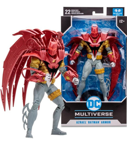Azrael Batman Armor Knightsend Mcfarlane Dc Multiverse